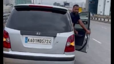 Bengaluru biker assaulted after confronting car owner for driving on wrong side Bengaluru biker assaulted after confronting car owner for driving on wrong side