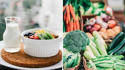 A woman’s post saying access to fresh milk and vegetables is a privilege has gone viral on X. (Unsplash/Carissa Gan, Iñigo De la Maza) A woman’s post saying access to fresh milk and vegetables is a privilege has gone viral on X. (Unsplash/Carissa Gan, Iñigo De la Maza)