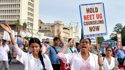 The President's comments come amid a raging row over alleged irregularities in competitive examinations including medical entrance test NEET and PhD entrance NET. (ANI ) The President's comments come amid a raging row over alleged irregularities in competitive examinations including medical entrance test NEET and PhD entrance NET. (ANI )