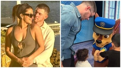 Priyanka Chopra had a fun day out with Nick Jonas and Malti Marie Chopra Jonas. Priyanka Chopra had a fun day out with Nick Jonas and Malti Marie Chopra Jonas.