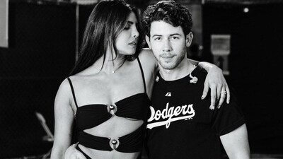 Or this incredible picture of her being the ever-supporting wife as the Jonas Brothers played at the Dodger Stadium. Or this incredible picture of her being the ever-supporting wife as the Jonas Brothers played at the Dodger Stadium.