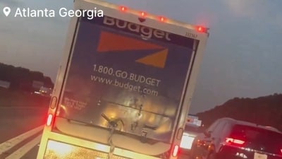 Atlanta driver spots rental truck assumedly being used for human trafficking, informs the authorities and gets the several children rescued.