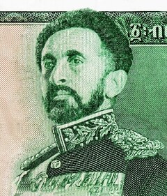 Haile Selassie, the emperor of Ethiopia, the only African country to have never been colonised. (Shutterstock)