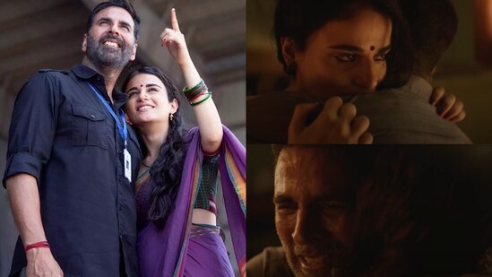 Akshay Kumar and Radhikka Madan feature as a couple in love in Sarfira's latest single Khudaya