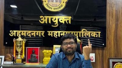 Ahmednagar civic chief on the run after ACB books him in bribery case Ahmednagar civic chief on the run after ACB books him in bribery case