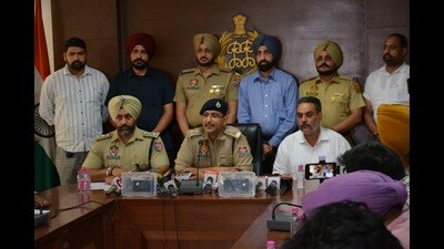 A local court remanded the accused to four-day police remand for further interrogation. (HT photo) A local court remanded the accused to four-day police remand for further interrogation. (HT photo)