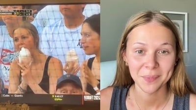 TikToker slams ESPN after video of her eating ice cream gets sexualised online by 'creeps' of TikTok (TikTok) TikToker slams ESPN after video of her eating ice cream gets sexualised online by 'creeps' of TikTok (TikTok)