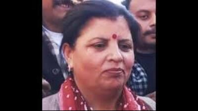 Congress Dehra bypoll candidate Kamlesh Thakur (HT File Photo) Congress Dehra bypoll candidate Kamlesh Thakur (HT File Photo)