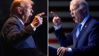 8 crucial points expected to be addressed at the Biden Vs Trump presidential debate (AP Photo) (AP) 8 crucial points expected to be addressed at the Biden Vs Trump presidential debate (AP Photo) (AP)