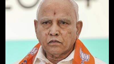 Former Karnataka chief minister BS Yediyurappa. (PTI) Former Karnataka chief minister BS Yediyurappa. (PTI)