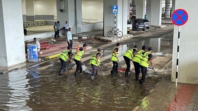 Delhi airport roof collapse: An investigation has been ordered into the roof collapse at Delhi airport's Terminal 1 on Friday early morning that left one dead and six injured, with Naidu announcing that a thorough inspection of the structure at the airport will be carried out. Earlier in a post on X, the minister said he was personally monitoring the situation and the injured people have been shifted to hospital. (AP)
