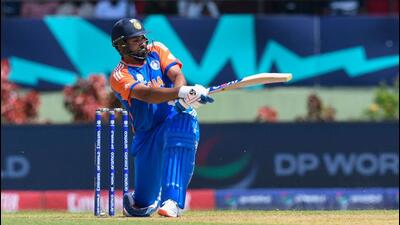 India captain Rohit Sharma played a crucial innings against England in the semi-final. (AFP) India captain Rohit Sharma played a crucial innings against England in the semi-final. (AFP)