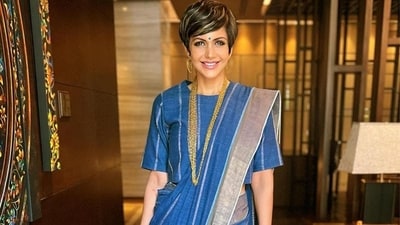 Mandira Bedi made her acting debut with the television show Shanti. Mandira Bedi made her acting debut with the television show Shanti.