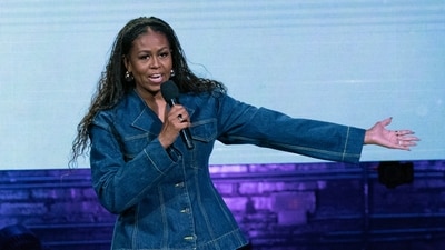 Michelle Obama's spokesman Crystal Carson told Axios that the former First Lady is friends with Kathleen and with the Bidens. (AP) Michelle Obama's spokesman Crystal Carson told Axios that the former First Lady is friends with Kathleen and with the Bidens. (AP)