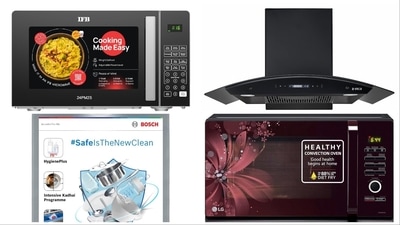 Explore irresistible Amazon deals on essential kitchen appliances such as dishwashers, microwave ovens, and chimneys now! Explore irresistible Amazon deals on essential kitchen appliances such as dishwashers, microwave ovens, and chimneys now!