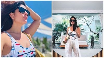 Kareena Kapoor showed the easy way to rock a vacation outfit. Kareena Kapoor showed the easy way to rock a vacation outfit.