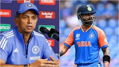 Rahul Dravid spoke on Virat Kohli's poor form at the T20 World Cup (File)
