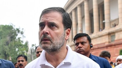 Congress MP Rahul Gandhi at the Parliament during the 5th day of the 18th Lok Sabha session. (ANI file photo) Congress MP Rahul Gandhi at the Parliament during the 5th day of the 18th Lok Sabha session. (ANI file photo)