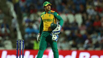 South Africa's Quinton de Kock. (REUTERS) South Africa's Quinton de Kock. (REUTERS)