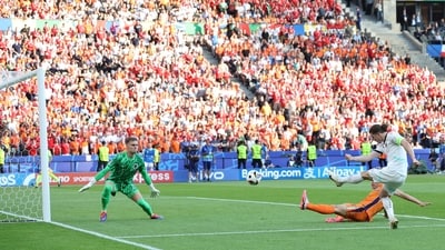 Austria defeated Netherlands 3-2 and managed to top Group D, which also had France and Poland. (AFP) Austria defeated Netherlands 3-2 and managed to top Group D, which also had France and Poland. (AFP)