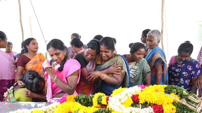The tragedy in Kallakurichi stemmed from people drinking hooch laced with methanol on June 18, resulting in the deaths of at least 65 people. (PTI) The tragedy in Kallakurichi stemmed from people drinking hooch laced with methanol on June 18, resulting in the deaths of at least 65 people. (PTI)