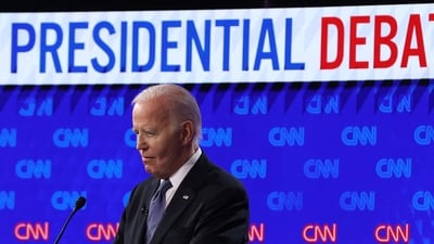 CNN anchor claims Biden ‘knew’ every debate question that was coming (Photo by JUSTIN SULLIVAN / GETTY IMAGES NORTH AMERICA / Getty Images via AFP) (Getty Images via AFP)