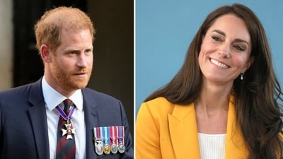 Prince Harry was ‘very upset and emotional’ when he saw Kate Middleton's Trooping the Colour footage (AP Photo/Kirsty Wigglesworth, File, AP Photo/Kin Cheung, Pool, File) Prince Harry was ‘very upset and emotional’ when he saw Kate Middleton's Trooping the Colour footage (AP Photo/Kirsty Wigglesworth, File, AP Photo/Kin Cheung, Pool, File)