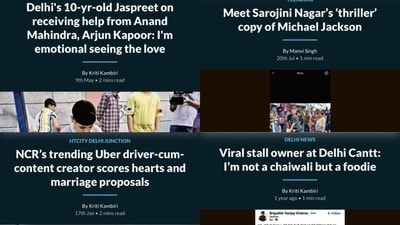 Jaspreet Singh, Pankaj Rawat, Angkit Joshi, and Sharmishtha Ghosh became viral sensations in Delhi. Jaspreet Singh, Pankaj Rawat, Angkit Joshi, and Sharmishtha Ghosh became viral sensations in Delhi.