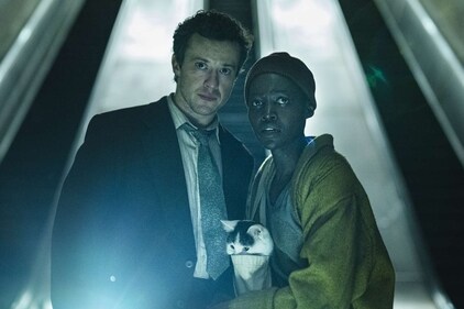 Joseph Quinn and Lupita Nyong'o in A Quiet Place: Day One Joseph Quinn and Lupita Nyong'o in A Quiet Place: Day One