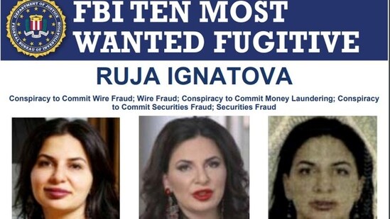Ignatova, a German citizen born in Bulgaria, was added to the FBI's most-wanted list in 2022 due to her involvement in money laundering and forgery. (FBI)