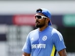 India's Sanju Samson during a practice session ahead of a match, in Barbados. India's Sanju Samson during a practice session ahead of a match, in Barbados.