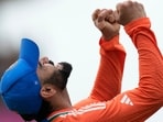 India's Virat Kohli celebrates after their win against South Africa in the ICC Men's T20 World Cup final cricket match at Kensington Oval in Bridgetown, Barbados, Saturday, June 29, 2024.AP/PTI(PTI06_30_2024_000008B) India's Virat Kohli celebrates after their win against South Africa in the ICC Men's T20 World Cup final cricket match at Kensington Oval in Bridgetown, Barbados, Saturday, June 29, 2024.AP/PTI(PTI06_30_2024_000008B)