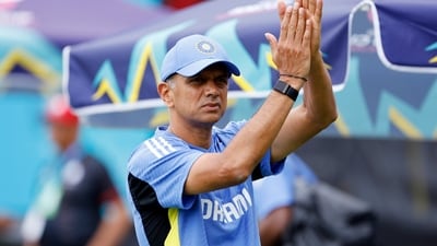 India's head coach Rahul Dravid during the T20 World Cup 2024 (Surjeet Yadav) India's head coach Rahul Dravid during the T20 World Cup 2024 (Surjeet Yadav)