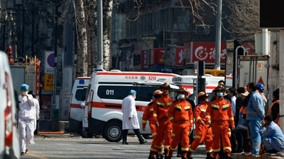 An escalation of extreme weather events has tested China's emergency responses in recent years (REUTERS)