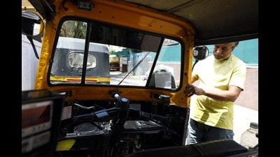 However, the commissioning of a WhatsApp number will address the genuine concerns and bring control over the errant auto drivers.  (HT PHOTO)
