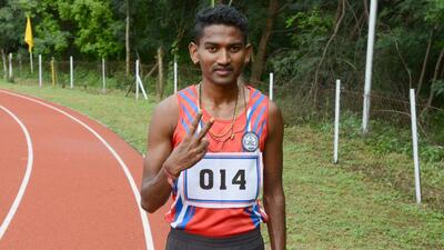 Indian steeplechaser Avinash Sable. (HT Photo)