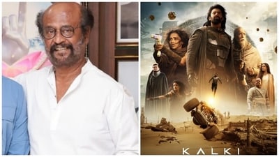 Rajinikanth reviews Nag Ashwin's 'epic movie' Kalki 2898 AD.