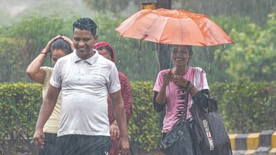 Following the heavy rainfall, Delhi Lieutenant Governer VK Saxena ordered the setting up of a 24x7 emergency control room to complete all the desilting work in the city on Friday. (PTI) Following the heavy rainfall, Delhi Lieutenant Governer VK Saxena ordered the setting up of a 24x7 emergency control room to complete all the desilting work in the city on Friday. (PTI)