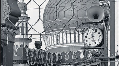 The clock hanging at the entrance of Mahim Dargah was the hundredth find. (Chirodeep Chaudri) The clock hanging at the entrance of Mahim Dargah was the hundredth find. (Chirodeep Chaudri)