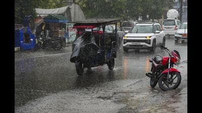 The southwest monsoon finally covered the state capital, almost whole of east UP and some parts of west UP on Saturday. (Pic for representation) The southwest monsoon finally covered the state capital, almost whole of east UP and some parts of west UP on Saturday. (Pic for representation)
