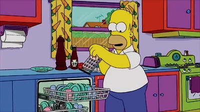 There’s no helping some people. Homer Simpson would rather grate cheese on a clean load of dishes than unload the dishwasher. There’s no helping some people. Homer Simpson would rather grate cheese on a clean load of dishes than unload the dishwasher.