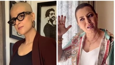 On Friday, actor Hina Khan shared that her treatment has already begun. On Friday, actor Hina Khan shared that her treatment has already begun.