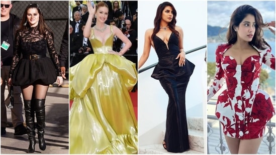 Step into the world of timeless elegance as puffball and peplum styles make a triumphant return to fashion. (Instagram)