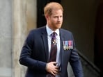 FILE - Britain's Prince Harry leaves after attending an Invictus Games Foundation 10th Anniversary Service of Thanksgiving at St Paul's Cathedral in London, Wednesday, May 8, 2024. Prince Harry has been given permission to appeal the British government's rejection of his police protection detail in the U.K.