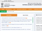 NEET UG re-exam results announced on exams.nta.ac.in. NEET UG re-exam results announced on exams.nta.ac.in.