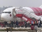 The stair truck, moving towards the gate, struck the wing of the Air India Express flight, causing a sudden jolt for the 177 passengers on board. (PTI file photo)