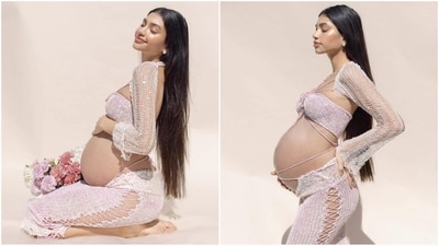 Alanna Pandey has taken maternity fashion to dazzling new heights in her latest photoshoot. (Instagram/@alannapanday) Alanna Pandey has taken maternity fashion to dazzling new heights in her latest photoshoot. (Instagram/@alannapanday)