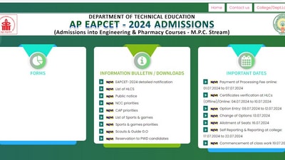 AP EAMCET 2024 counselling schedule for MPC stream released. AP EAMCET 2024 counselling schedule for MPC stream released.