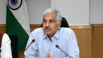 Manoj Ahuja. (Image posted on X by AgriGoI) Manoj Ahuja. (Image posted on X by AgriGoI)