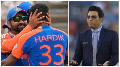 Manjrekar lauded big-stage player Hardik after the World Cup final (BCCI-PTI) Manjrekar lauded big-stage player Hardik after the World Cup final (BCCI-PTI)